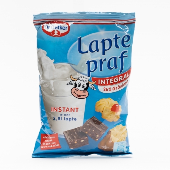 Lapte praf integral 26% grăsime, 380g