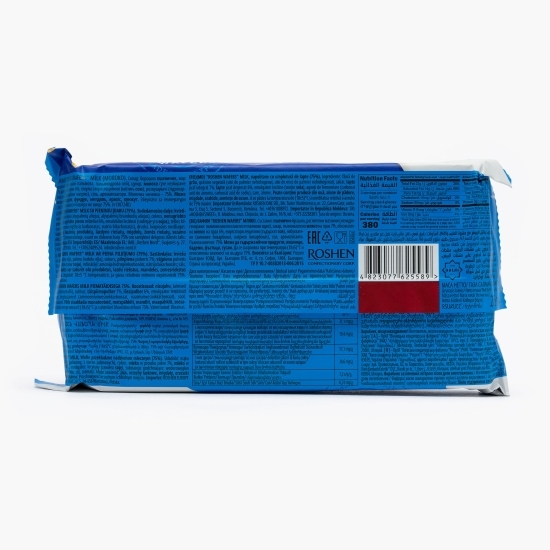 Napolitane cu umplutură de lapte 216g