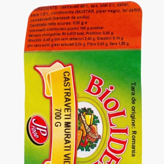Castraveți murați vid 700g