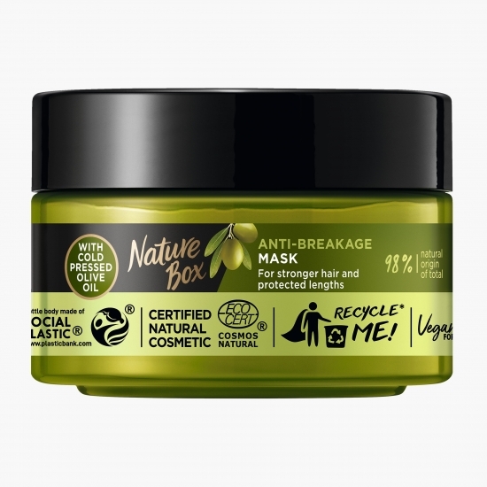 Mască de păr anti-rupere bio cu ulei de măsline 200ml