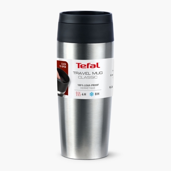 Termos călătorie Mug Classic, 0.36 l, inox, argintiu