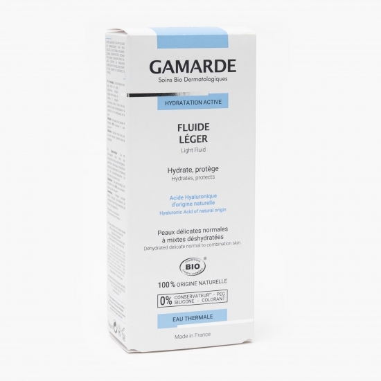 Fluid hidratant lejer cu apă termală, bio 40ml