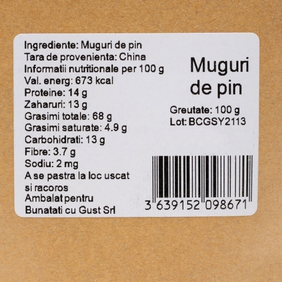 Muguri de pin 100g