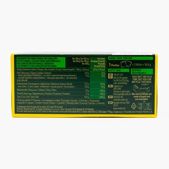 Praline de ciocolată cu aromă de lămâie și mentă 200g