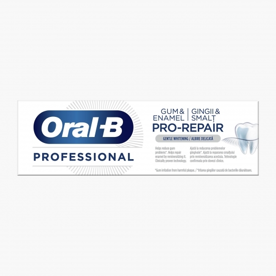 Pastă de dinți pentru albire delicată Professional gum & enamel pro-repair gentle 75ml 