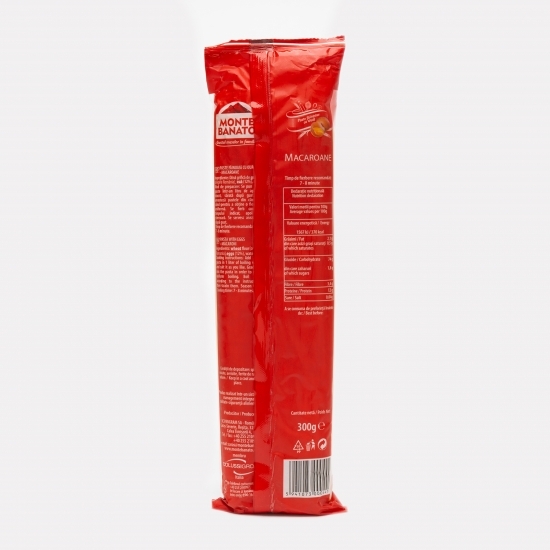 Paste făinoase cu ouă - macaroane 300g