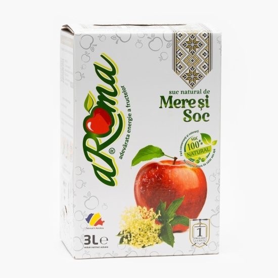 Suc natural de mere și soc 3l