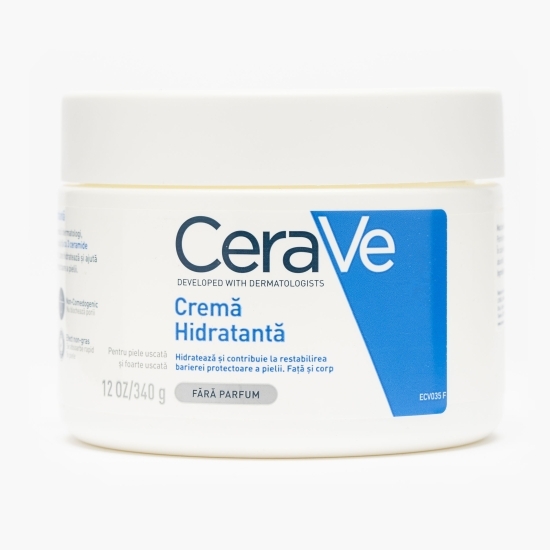 Cremă hidratantă de față și corp pentru piele uscată și foarte uscată 340g