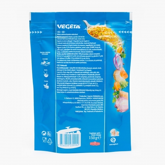 Bază pentru mâncăruri cu gust de legume 150g