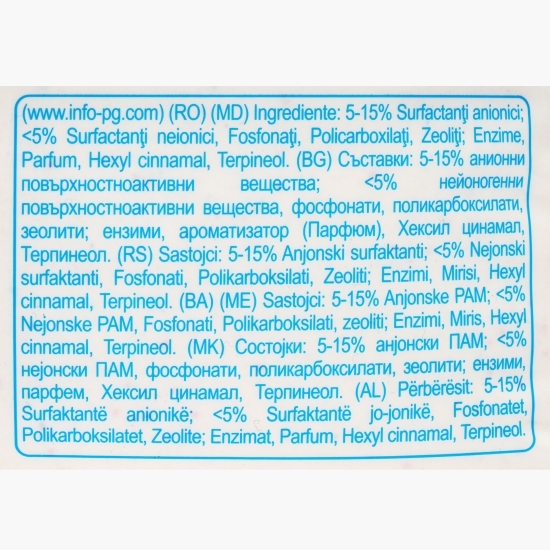 Detergent de rufe pudră Color, 100 spălări, 6.5kg