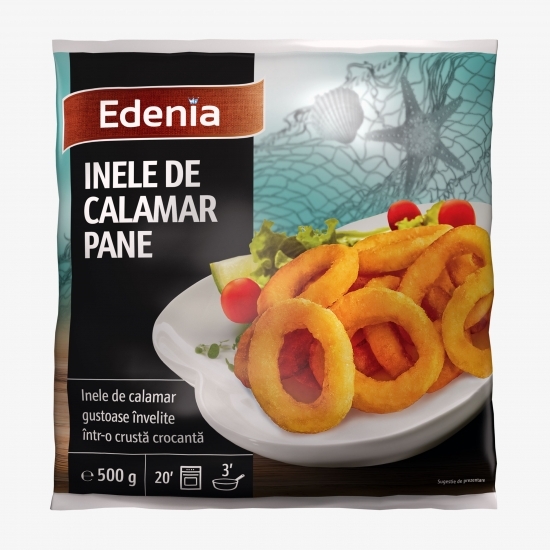 Inele de calamar pane 500g