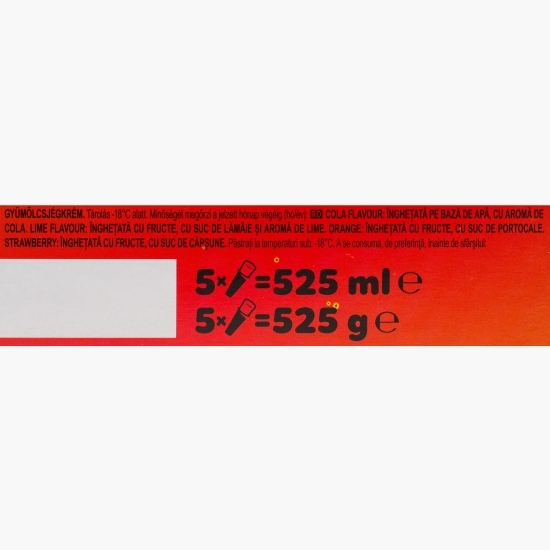 Înghețată Super Mix 5x105ml