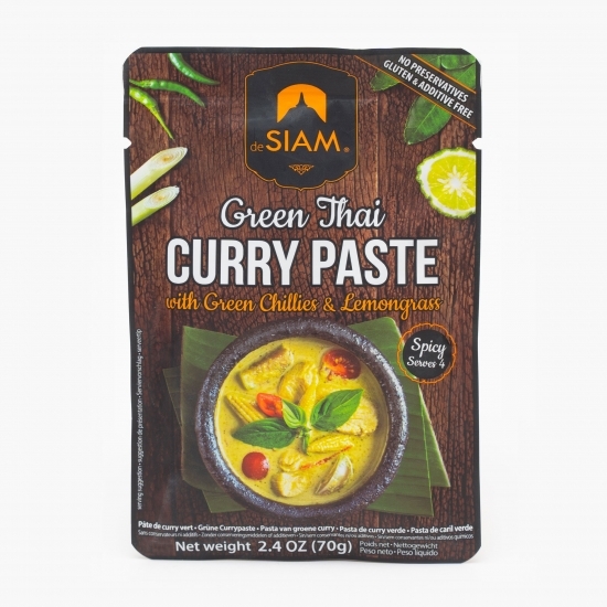 Pastă curry verde, Green Thai 70g