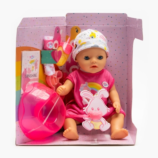 Baby Born Păpușă mică interactivă cu corp moale 36cm 2+ ani
