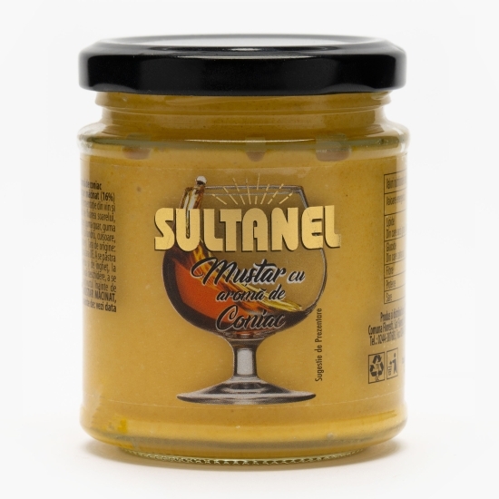 Muștar cu aromă de coniac 190g