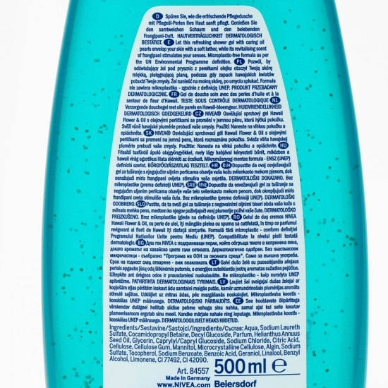 Gel de duș Hawaii&Oil 0.5l