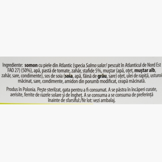 Somon file în sos royal 110g