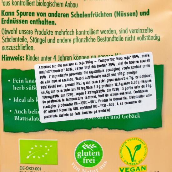 Amestec eco din merișor și caju 200g