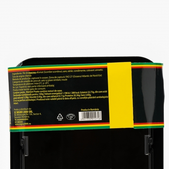 Pastramă de macrou afumat 140g
