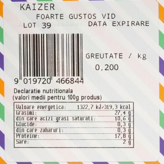 Kaizer afumat 200g