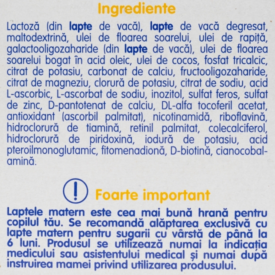 Pachet formulă de lapte Junior, +1 an, 3x600g
