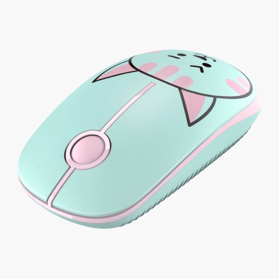Mouse wireless cu model pisică, 2.4Ghz + nano receiver