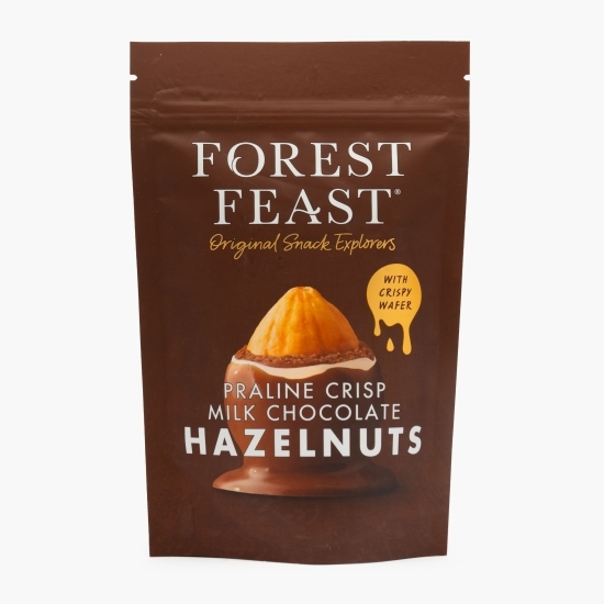 Alune de pădure cu ciocolată cu lapte și praline crocante 100g