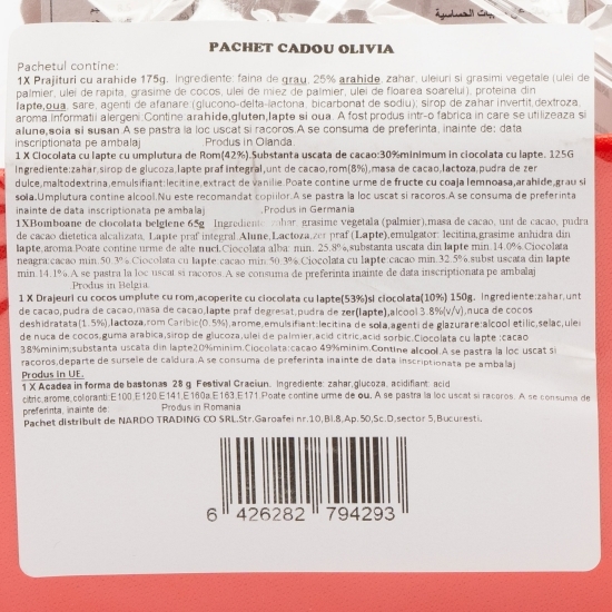 Pachet Cadou Olivia 519g