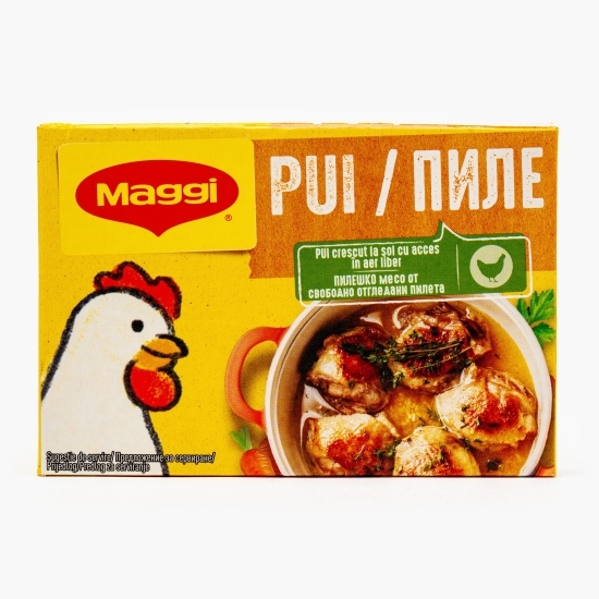 Bază de mâncare Cuburi cu gust de pui 8x10g