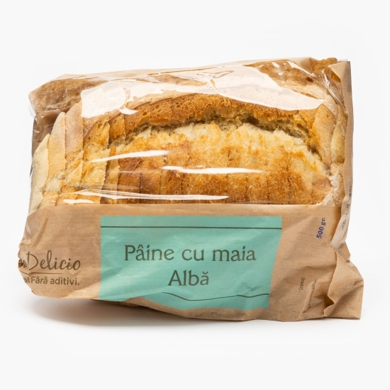 Pâine albă cu maia 500g