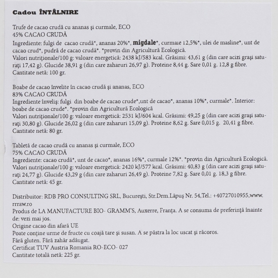 Cadou „Întâlnire” eco 225g