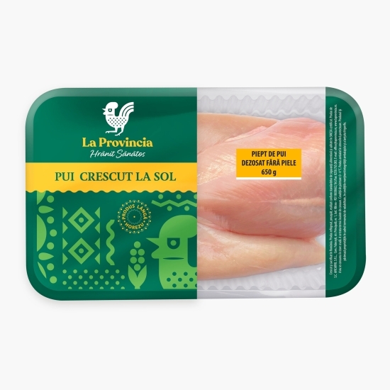 Piept de pui dezosat fără piele 650g