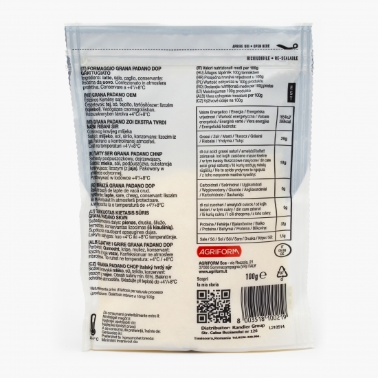 Brânză Grana Padano 100g