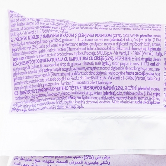 Croissant cu umplutură de cireșe 50g