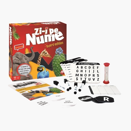 Zi-i pe nume (board edition) joc 8+ ani