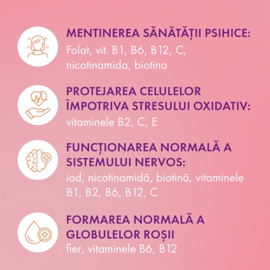 FemoSun,  supliment alimentar pentru sarcină, 30 capsule