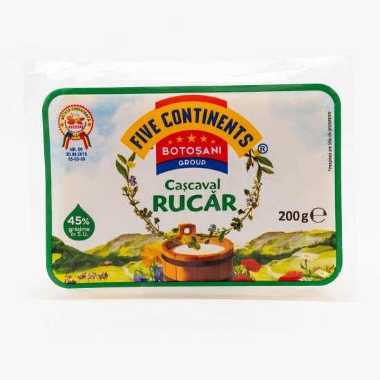 Cașcaval Rucăr 45% grăsime 200g