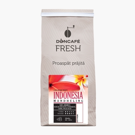 Indonezia 250g cafea boabe proaspăt prăjită