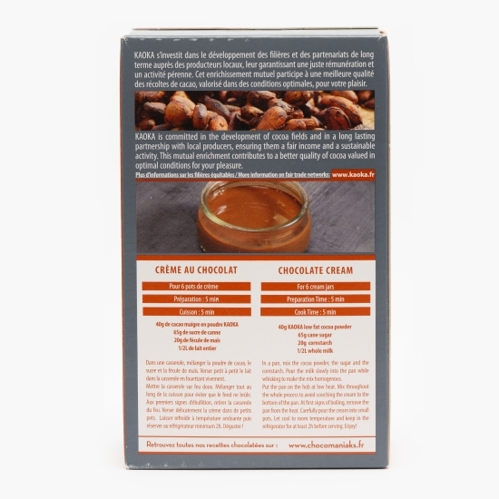 Pudră de cacao eco cu conținut redus de grăsime 250g