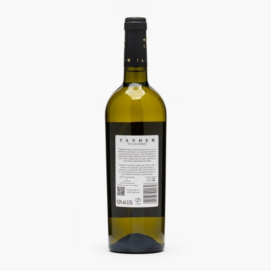 Vin alb demisec, 12.5%, 0.75l