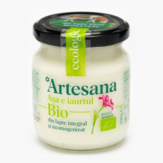 Iaurt din lapte de vacă eco 200g