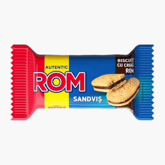 Biscuiți cu cremă de rom sandviș 36g