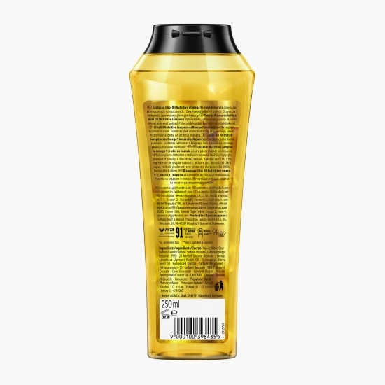 Șampon pentru păr uscat și deteriorat Oil Nutritive 0.25l