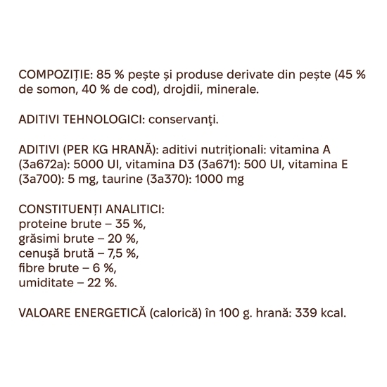 Recompense pentru pisici - stick cu somon & cod 5g