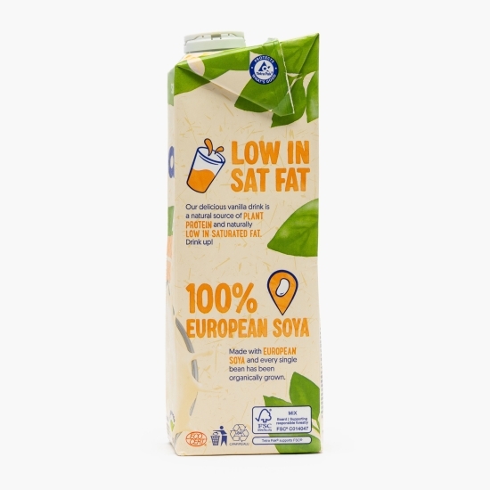 Băutură eco din soia cu aromă de vanilie 1l