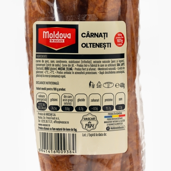 Cârnați oltenești extra 400g