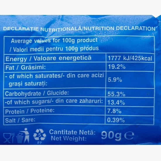 Croissant cu cremă de cacao 90g
