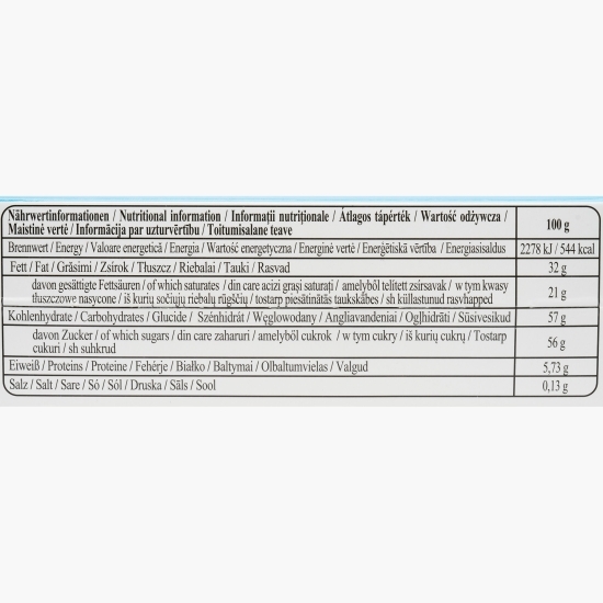 Iepure ciocolată cu lapte, cu flori, 100g