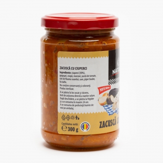 Zacuscă cu ciuperci 300g