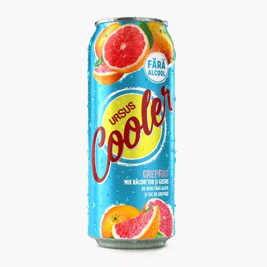 Bere blondă fără alcool cu aromă de grepfrut 4x0.5l
